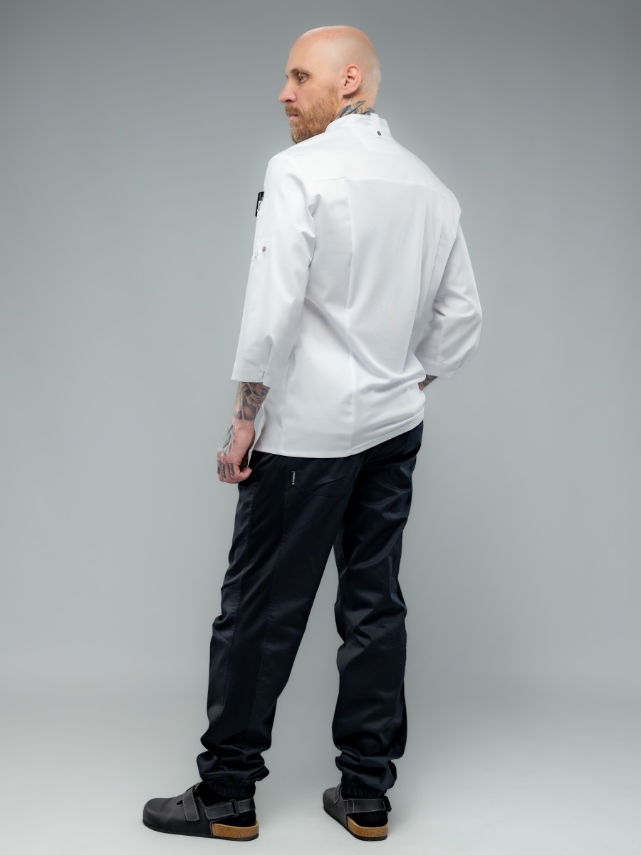 306WN/188 - КИТЕЛЬ ПОВАРСКОЙ МУЖСКОЙ УДЛИНЁННЫЙ