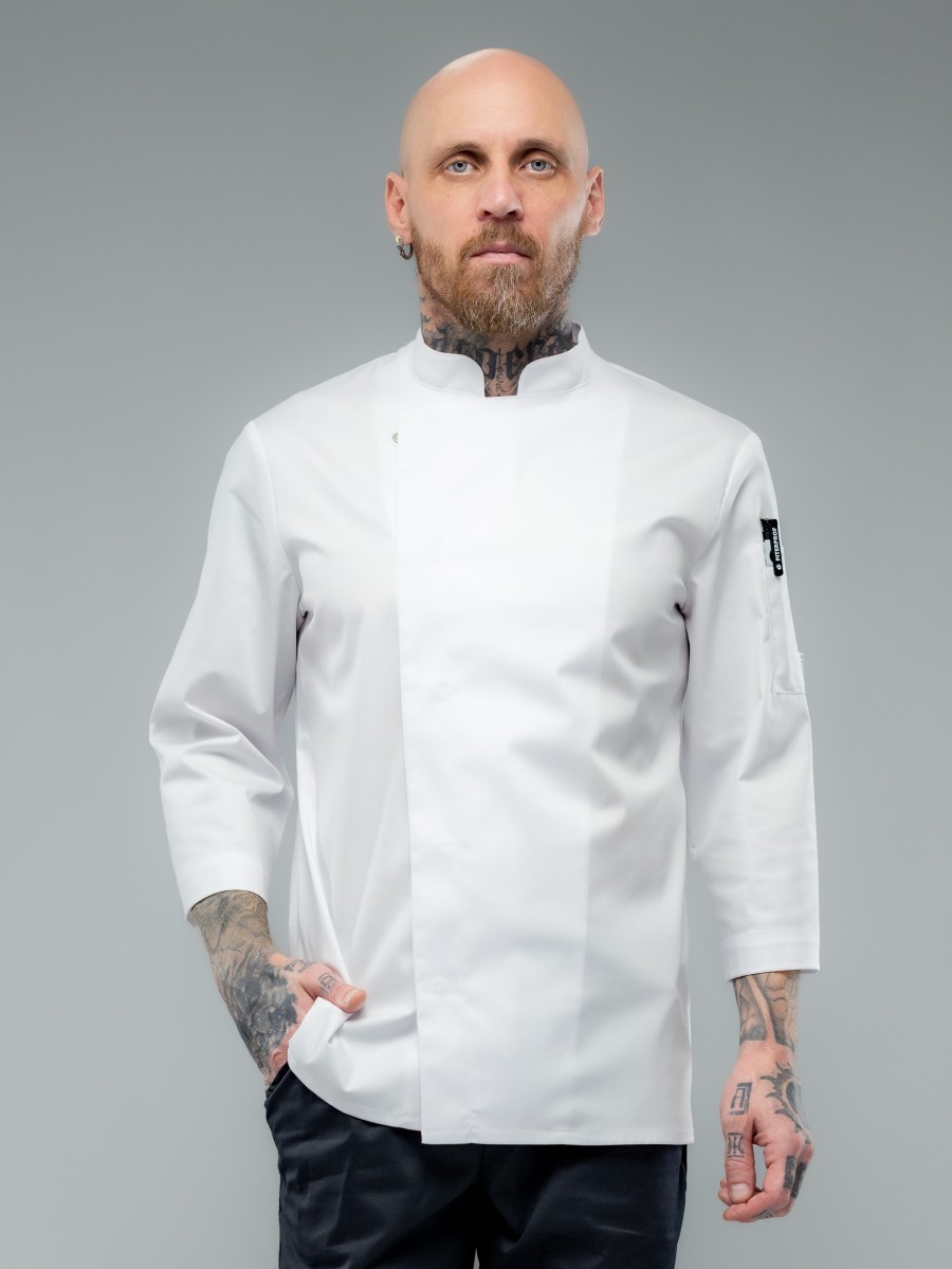 306WN/188 - КИТЕЛЬ ПОВАРСКОЙ МУЖСКОЙ УДЛИНЁННЫЙ