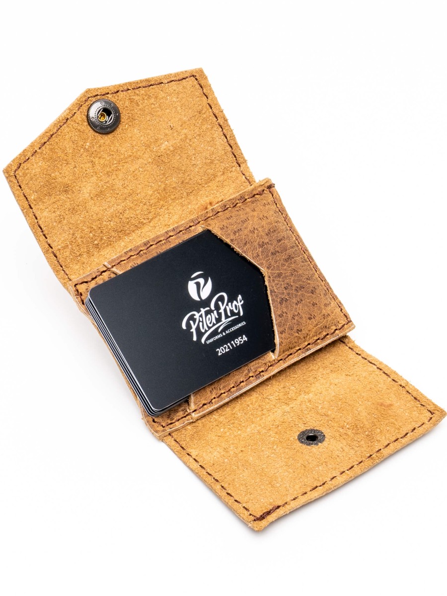 КОМПАКТНЫЙ КОЖАНЫЙ БУМАЖНИК HWP802