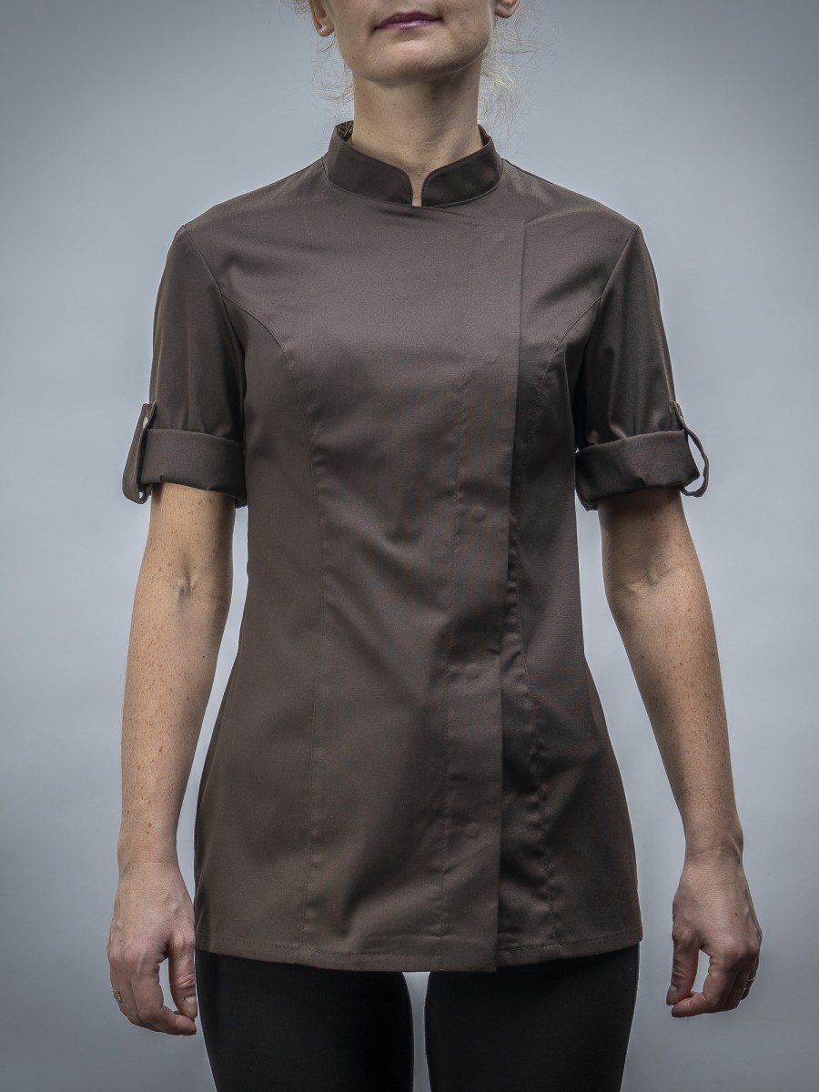 606BRN - КИТЕЛЬ ПОВАРСКОЙ ЖЕНСКИЙ