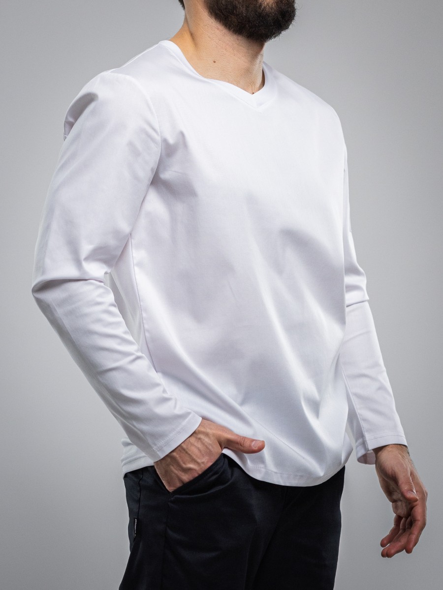 383WN - ПОВАРСКОЙ КИТЕЛЬ ЛОНГСЛИВ