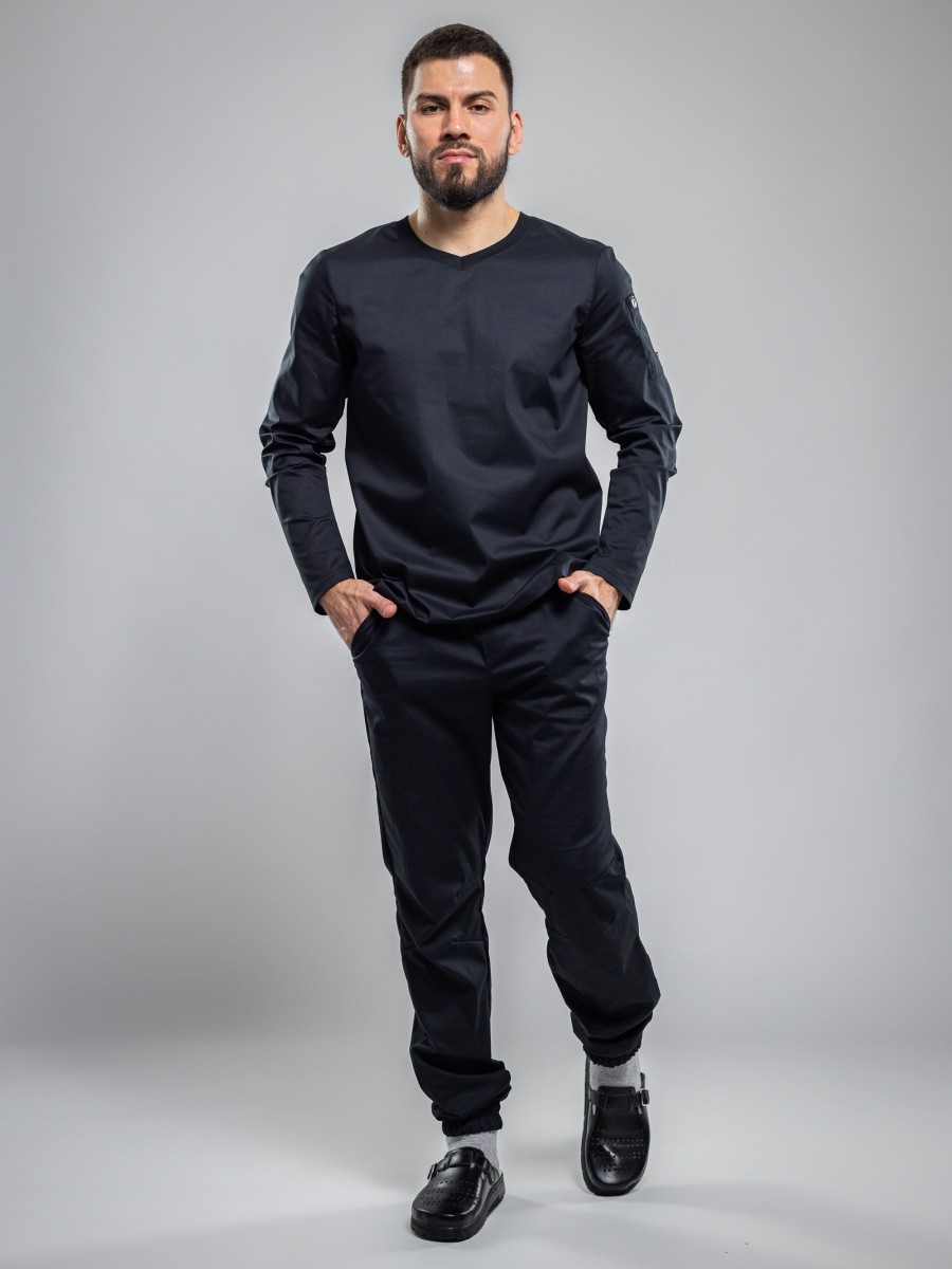 383BN - ПОВАРСКОЙ КИТЕЛЬ ЛОНГСЛИВ