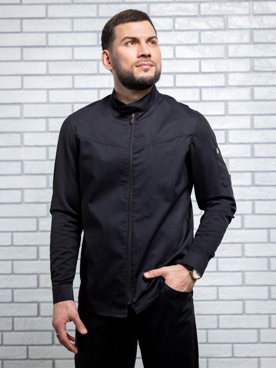 448BN - КИТЕЛЬ ПОВАРСКОЙ МУЖСКОЙ ПРЕМИУМ