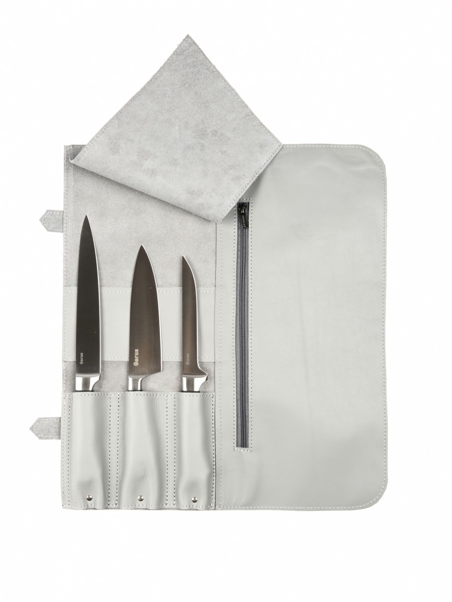 LRE300-КОЖАНАЯ СУМКА СКРУТКА ДЛЯ НОЖЕЙ