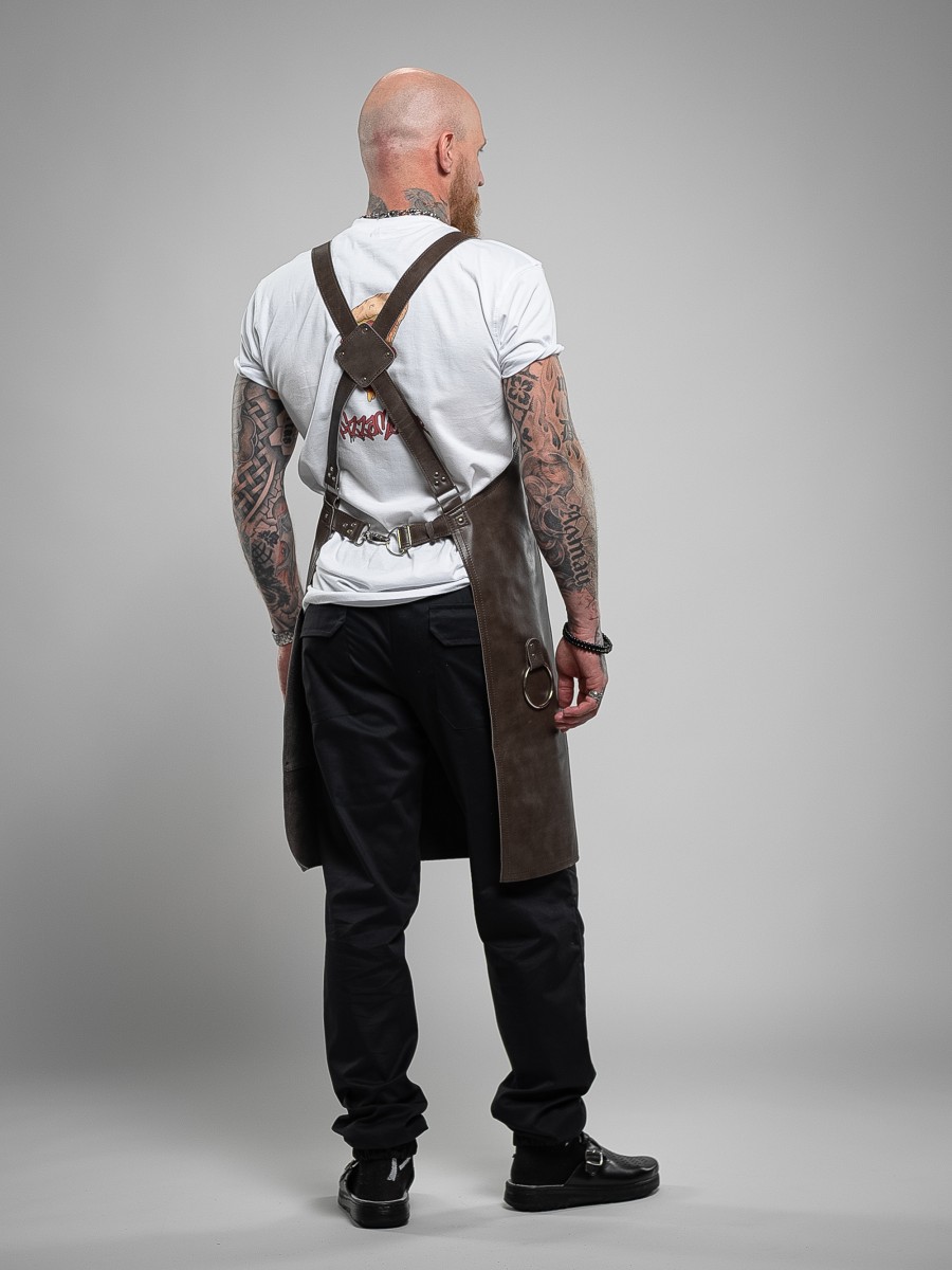 FL106 - ФАРТУК КОЖАНЫЙ