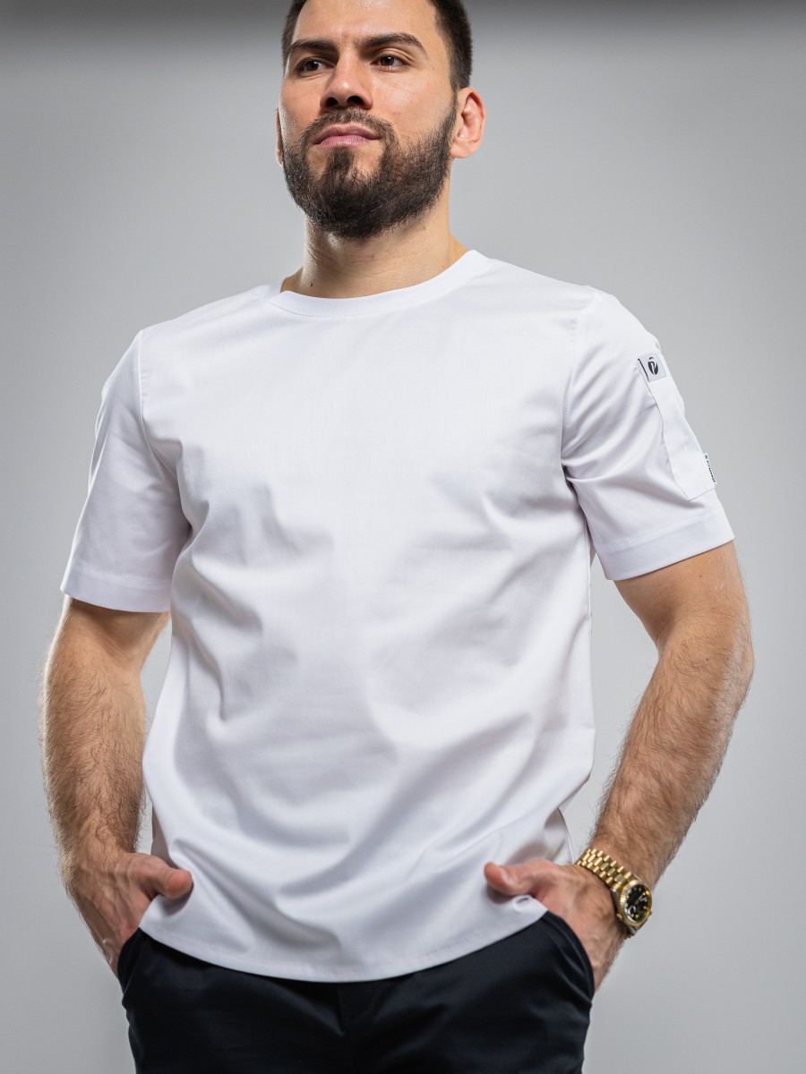 380WSN - ПОВАРСКОЙ КИТЕЛЬ ФУТБОЛКА