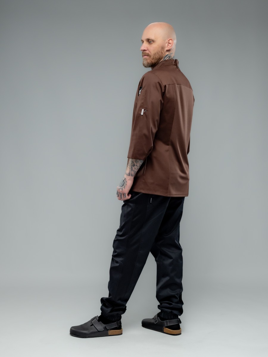 306BRN - КИТЕЛЬ ПОВАРСКОЙ МУЖСКОЙ